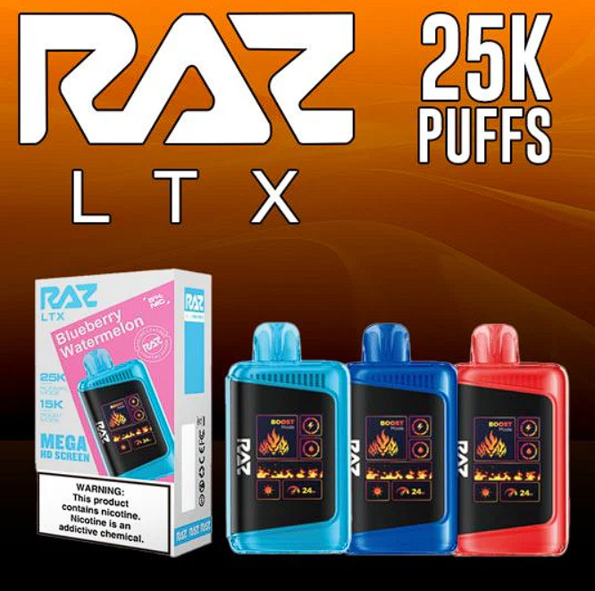 RAZ LTX 25K: The Best Disposable Vape for 2025 | RazOfficialSite
