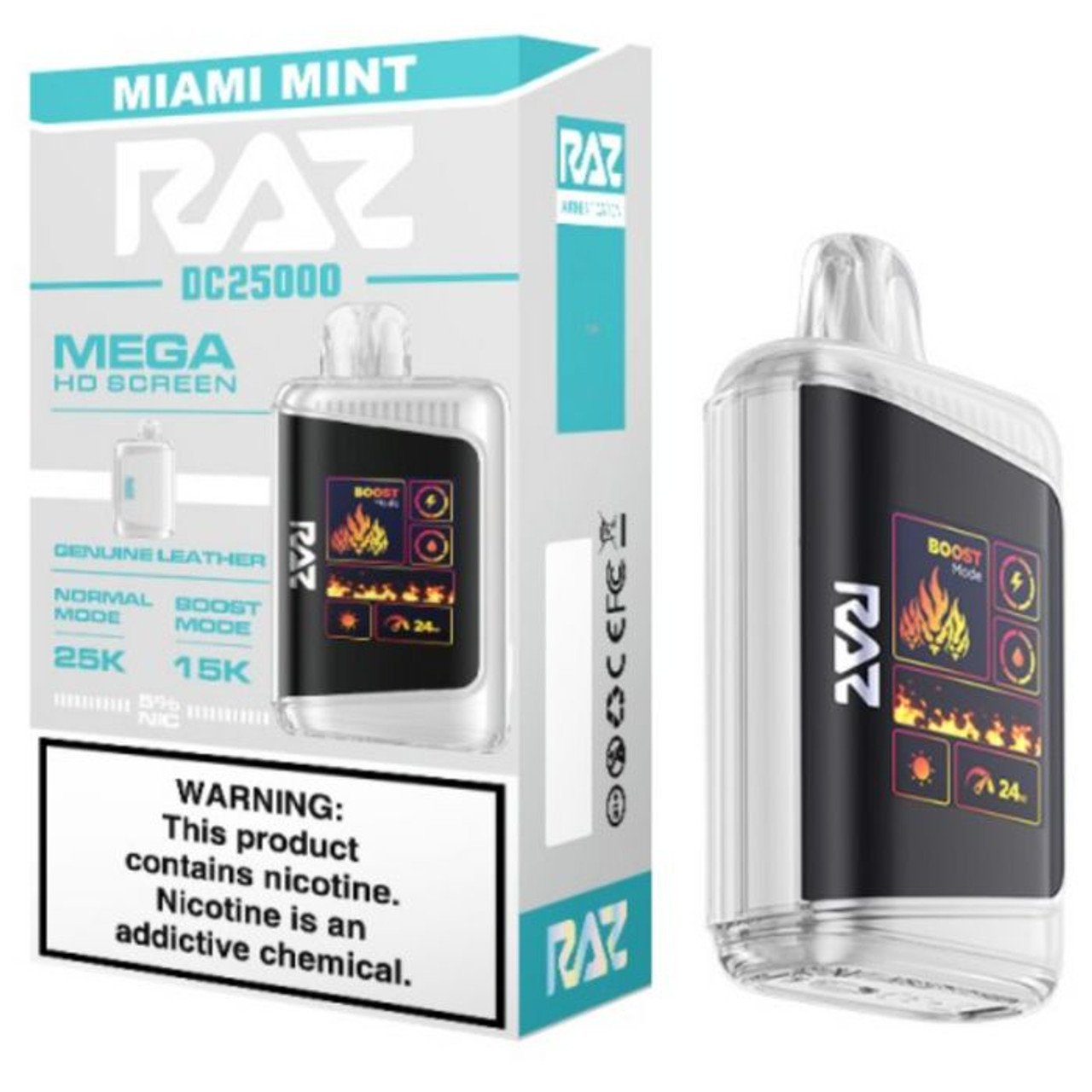 Why Choose Miami Mint in RAZ DC25000 Disposable Vape?