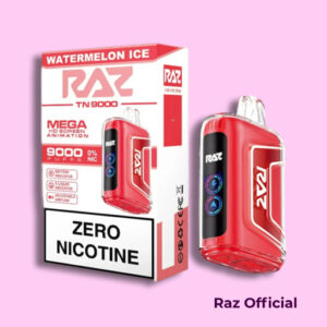 Raz Watermelon Ice Zero Nicotine TN9000