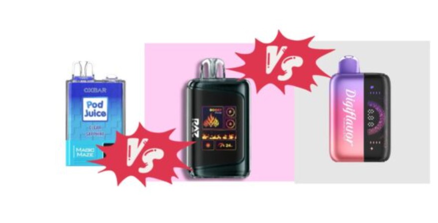 Top Raz Vape Flavors Ranked Against Other Leading Disposables