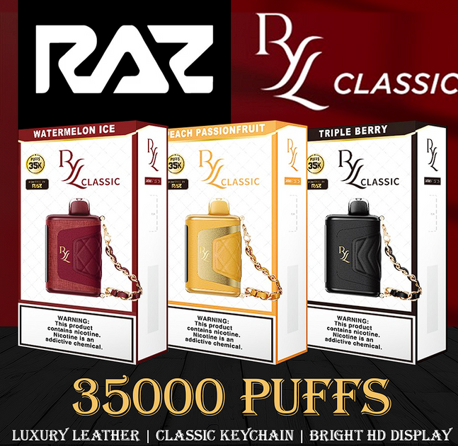 Raz RYL 35K Classic: The Best Disposable Vape To Get!