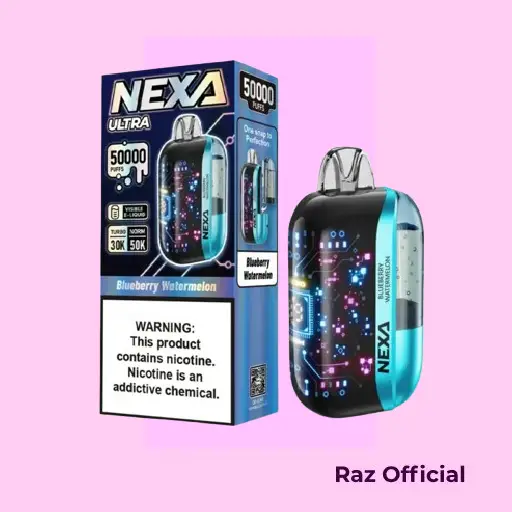 Blueberry Watermelon Nexa Ultra Nexa Ultra 50k Puffs Disposable Vape 2 Blueberry Watermelon Nexa Ultra Nexa Ultra 50k Puffs Disposable Vape