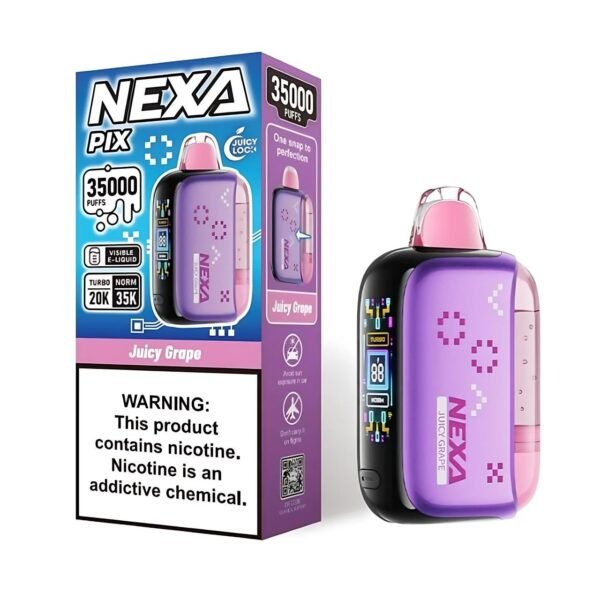 Juicy Grape - Nexa Pix 35K Puffs - Disposable Vape