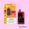 Kado Bar x Adjust Blueberry Cherry Raspberry lemon Ice Nic Control Vape 24mL