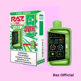Code Green Raz RX 50K Puffs