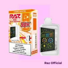 Code White Raz RX 50K Puffs