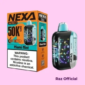 Miami Mint Nexa Ultra II 50K Puffs Disposable Vape - 20mL