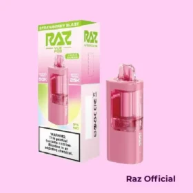 Strawberry Blast Raz Vue 50K Puffs Disposable (Pod Only)