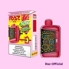 Watermelon Batch Raz Rx 50K Disposable Vape - Batch Edition