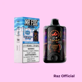 Blue Rancher Blow Pop Mr Fog Aura 60k Puffs Disposable Vape