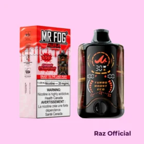 Cherry Strawberry Mr Fog Aura 60k Puffs Disposable Vape