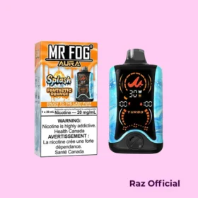 Fantastic Orange Mr Fog Aura Splash 60,000 Puffs Disposable Vape