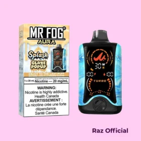 Glaze Pop Mr Fog Aura Splash 60,000 Puffs Disposable Vape