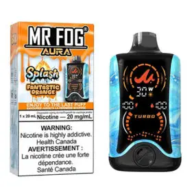 Fantastic Ornage-mr Fog Aura Splash 60,000 Puffs Disposable Vape