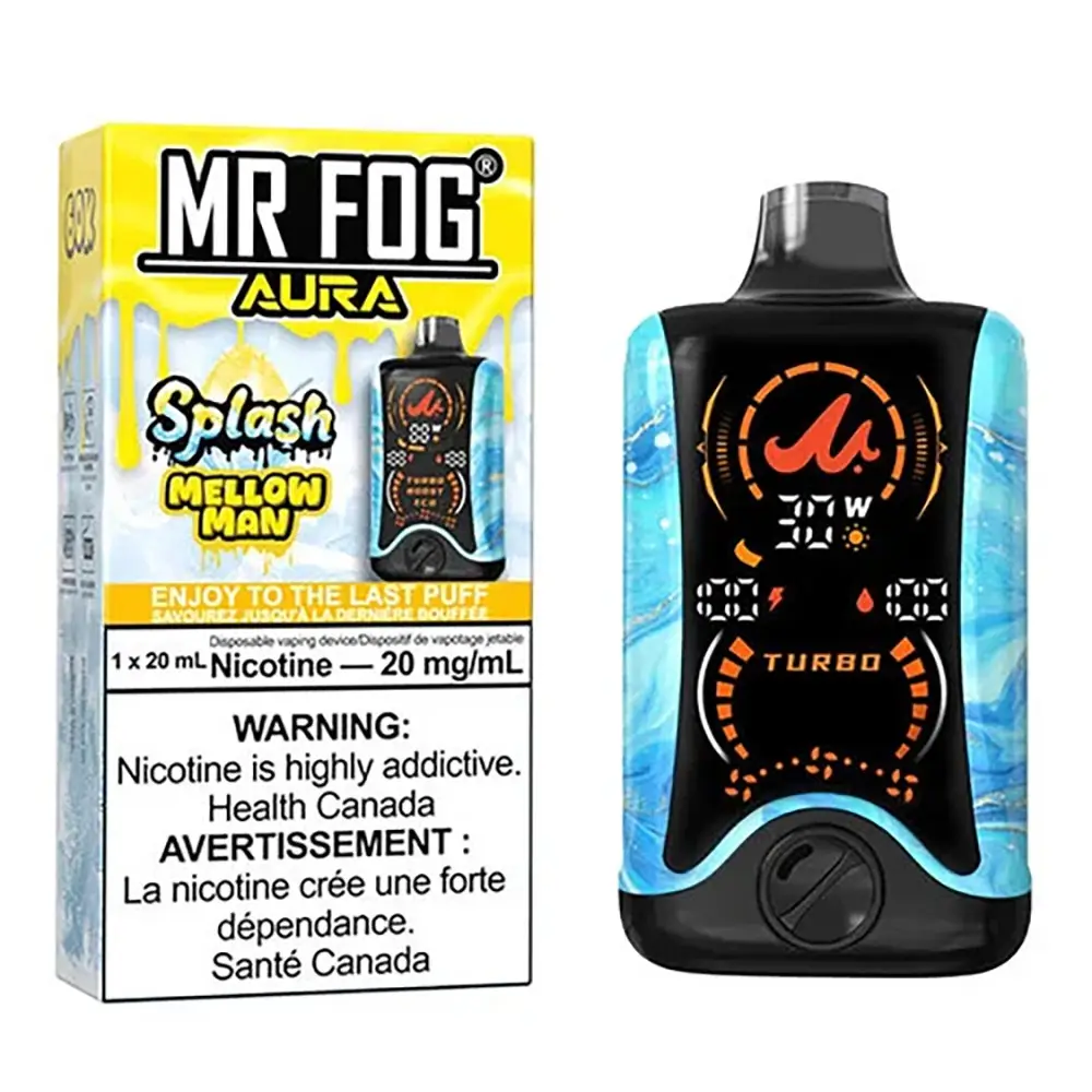 Mellow Man-Mr Fog Aura Splash 60,000 Puffs Disposable Vape 1 Mellow Man-Mr Fog Aura Splash 60,000 Puffs Disposable Vape