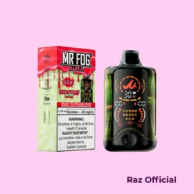 Sour Cherry Bliss Mr Fog Aura 60K Puffs - Disposable Vape