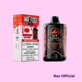 Strawberry Blow Pop Mr Fog Aura 60k Puffs Disposable Vape