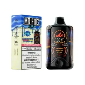 Blue Raspberry Cherry Lemon Mr Fog Aura 60K Puffs - Disposable Vape