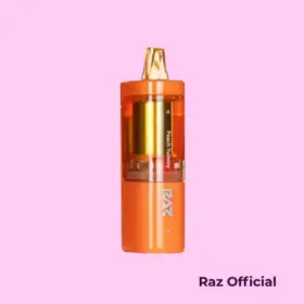 Peach Yummy Raz Vue 50K Disposable Pod