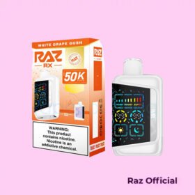 Raz RX White Grape Gush 50K