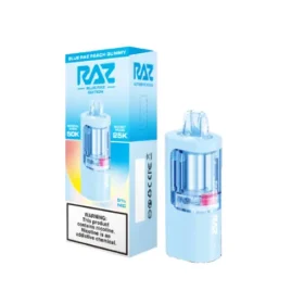 Blue Raz Peach Gummy - Raz Vue 50K Disposable Pod