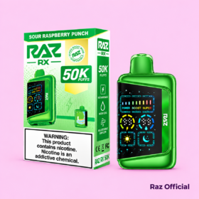 Sour Raspberry Punch Raz Rx 50K