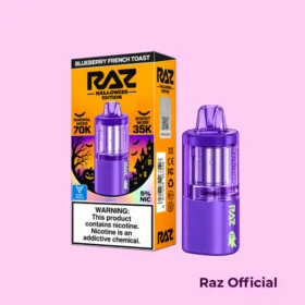 Blueberry French Toast Raz Vue 70K Puffs Disposable Only Pod - Halloween Edition