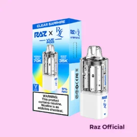 Clear Sapphire Raz Ryl Vue