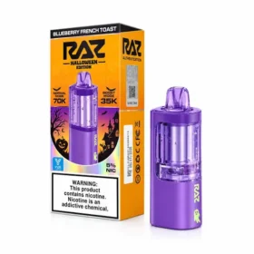Blueberry French Toast Raz Vue 70K Puffs Disposable Only Pod - Halloween Edition
